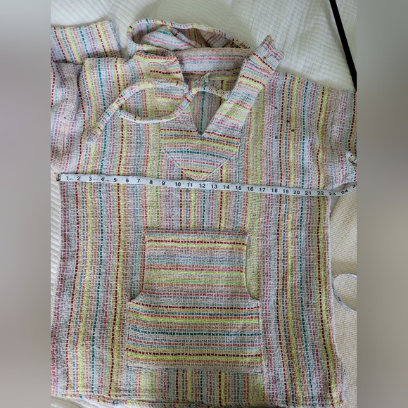 Pastel Baja Hoodie Drug Rug Skate Surf Multicolor | size l - Picture 6 of 9